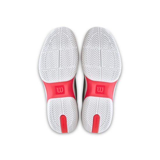WILSON TENISA APAVI VĪRIEŠU RUSH LITE 5 White / Bay / Fiery Coral WRS338580