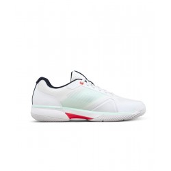 WILSON TENISA APAVI VĪRIEŠU RUSH LITE 5 White / Bay / Fiery Coral