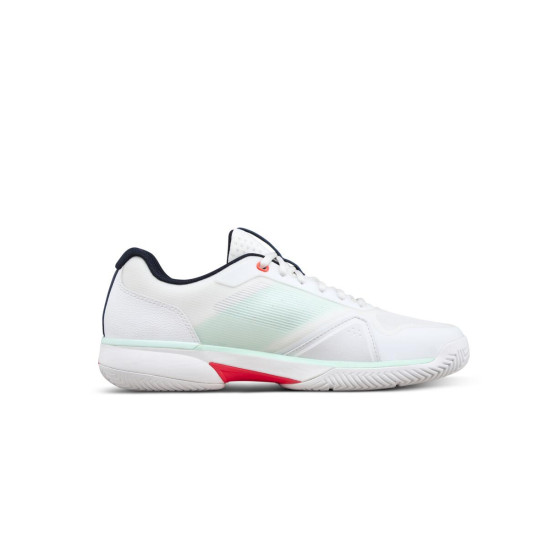 WILSON TENISA APAVI VĪRIEŠU RUSH LITE 5 White / Bay / Fiery Coral WRS338580