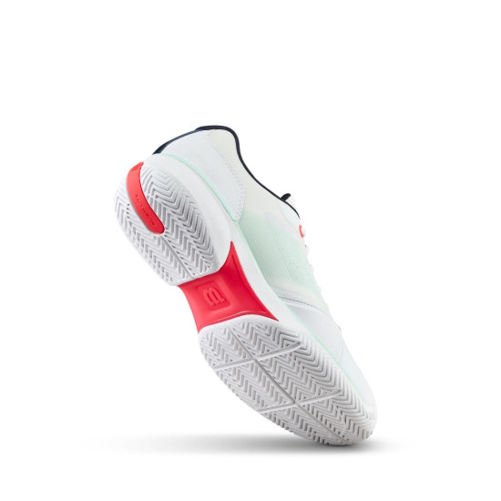 WILSON TENISA APAVI VĪRIEŠU RUSH LITE 5 White / Bay / Fiery Coral WRS338580