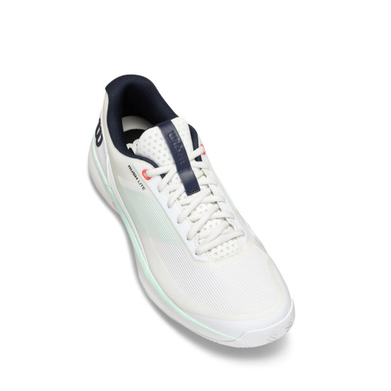 WILSON TENISA APAVI VĪRIEŠU RUSH LITE 5 White / Bay / Fiery Coral WRS338580