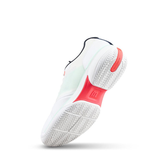 WILSON TENISA APAVI VĪRIEŠU RUSH LITE 5 White / Bay / Fiery Coral WRS338580