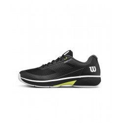 WILSON TENISA APAVI VĪRIEŠU RUSH LITE 5 Black / White / Safety Yellow