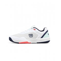 WILSON TENISA APAVI VĪRIEŠU COURTGLIDE White / Bay / Fiery Coral