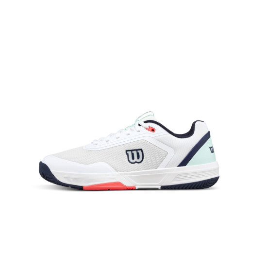 WILSON TENISA APAVI VĪRIEŠU COURTGLIDE White / Bay / Fiery Coral WRS339780
