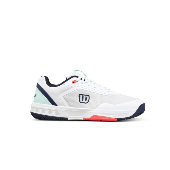 WILSON TENISA APAVI VĪRIEŠU COURTGLIDE White / Bay / Fiery Coral WRS339780