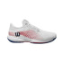 WILSON TENISA APAVI SIEVIEŠU KAOS SWIFT 1.5 2024 White/Deja Vu Blue/Wilson Red WRS332830