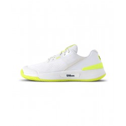 WILSON TENISA APAVI SIEVIEŠU INTRIGUE PRO OZ White / Safety Yellow / Navy Blazer