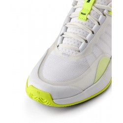WILSON TENISA APAVI SIEVIEŠU INTRIGUE TOUR OZ White / Safety Yellow / Navy Blazer