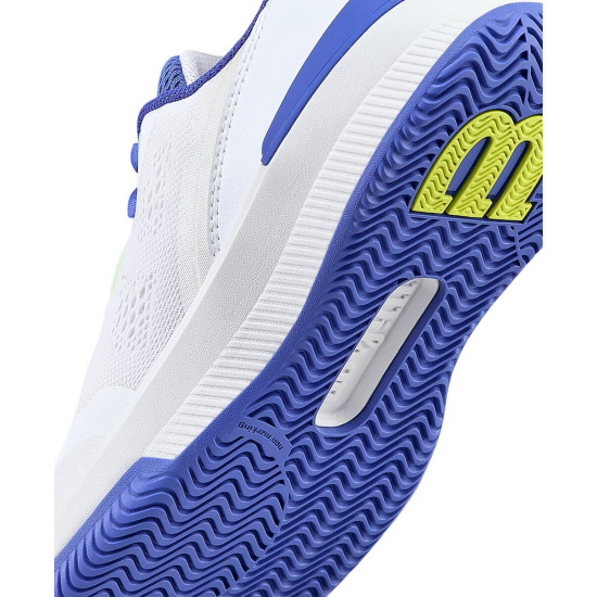 WILSON TENISA APAVI SIEVIEŠU INTRIGUE PRO White / Amparo Blue / Safety Yellow WRS336700