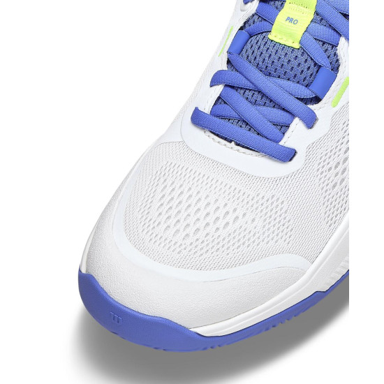 WILSON TENISA APAVI SIEVIEŠU INTRIGUE PRO White / Amparo Blue / Safety Yellow WRS336700