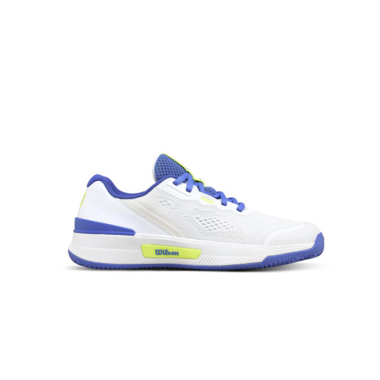 WILSON TENISA APAVI SIEVIEŠU INTRIGUE PRO White / Amparo Blue / Safety Yellow WRS336700