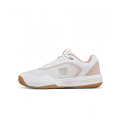WILSON TENISA APAVI SIEVIEŠU COURTGLIDE W White / Caneo Rose / Gum