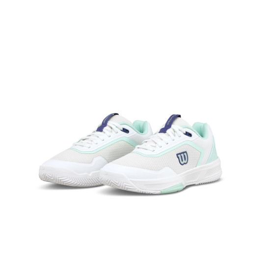 WILSON TENISA APAVI SIEVIEŠU COURTGLIDE W White / Bay / Skipper Blue WRS339820