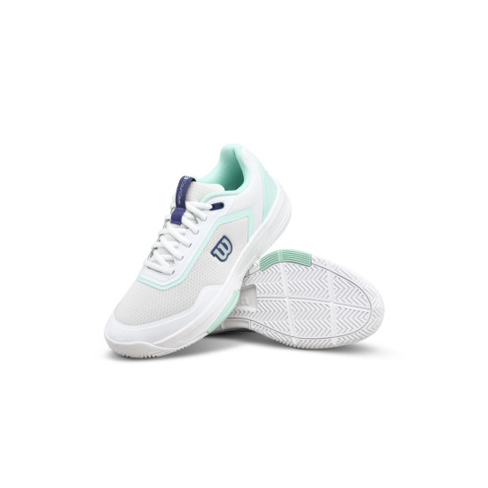 WILSON TENISA APAVI SIEVIEŠU COURTGLIDE W White / Bay / Skipper Blue WRS339820