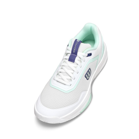WILSON TENISA APAVI SIEVIEŠU COURTGLIDE W White / Bay / Skipper Blue WRS339820