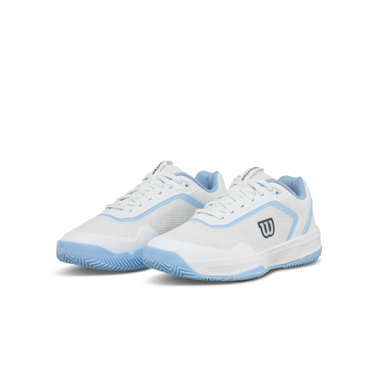 WILSON TENISA APAVI SIEVIEŠU COURTGLIDE W White / Airy Blue / Navy Blazer WRS339830