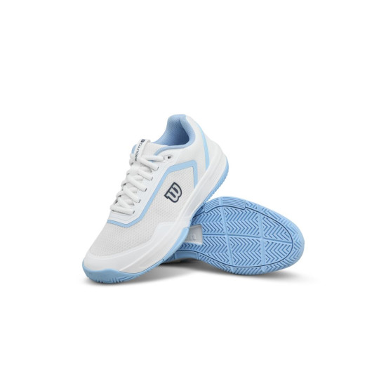 WILSON TENISA APAVI SIEVIEŠU COURTGLIDE W White / Airy Blue / Navy Blazer WRS339830