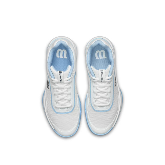 WILSON TENISA APAVI SIEVIEŠU COURTGLIDE W White / Airy Blue / Navy Blazer WRS339830