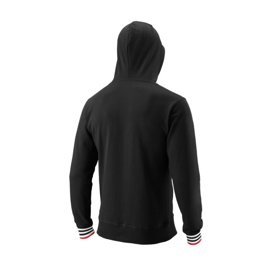 WILSON VĪRIEŠU SCRIPT ECO COTTON FULL ZIP HOODIJS SLIM-FIT