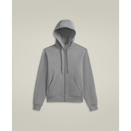 WILSON VĪRIEŠU M UNISEX TEAM ZIP HOODIE GRAY HEATHER