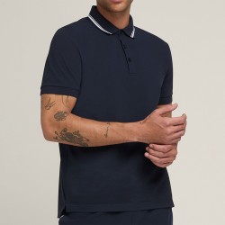 WILSON VĪRIEŠU POLO KREKLS M TEAM PIQUE CLASSIC NAVY WM00283411DBC