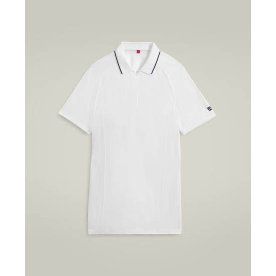 WILSON VĪRIEŠU POLO KREKLS M TEAM SEAMLESS 2.0 BRIGHT WHITE