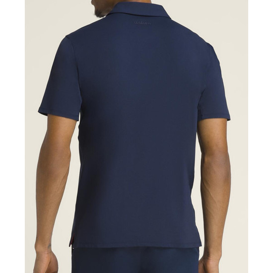 WILSON VĪRIEŠU POLO KREKLS M LEAGUE CLASSIC NAVY