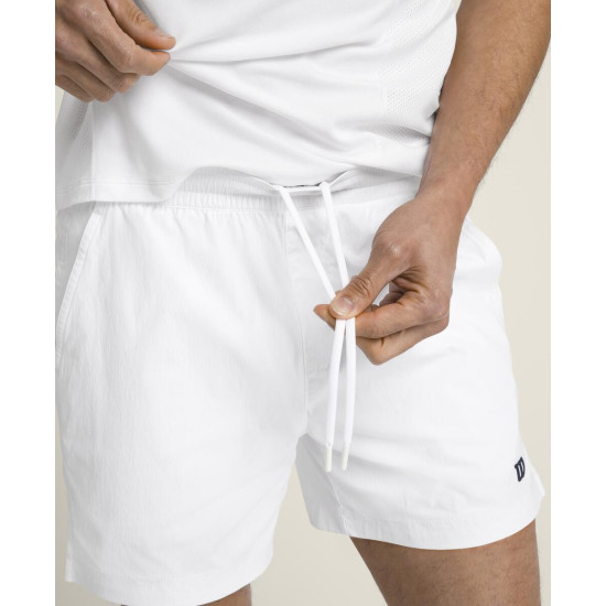 WILSON VĪRIEŠU ŠORTI M VOLLEY 6’’ BRIGHT WHITE