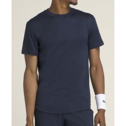 WILSON VĪRIEŠU SPORTA T-KREKLS M EVERYDAY PERFORMANCE TEE CLASSIC NAVY WM00011331DBC
