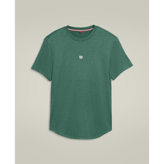 WILSON VĪRIEŠU SPORTA T-KREKLS M EVERYDAY PERFORMANCE TEE FIELD GREEN