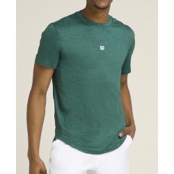 WILSON VĪRIEŠU SPORTA T-KREKLS M EVERYDAY PERFORMANCE TEE FIELD GREEN WM00011411GNG