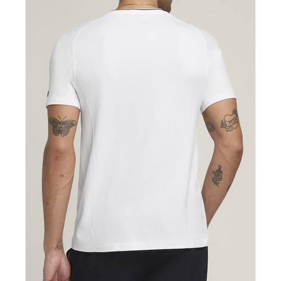 WILSON VĪRIEŠU SPORTA T-KREKLS TEAM SEAMLESS CREW BRIGHT WHITE WM00282411WT