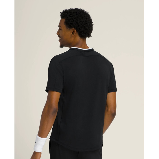 WILSON VĪRIEŠU SPORTA T-KREKLS M SERVE OUT TEE BLACK