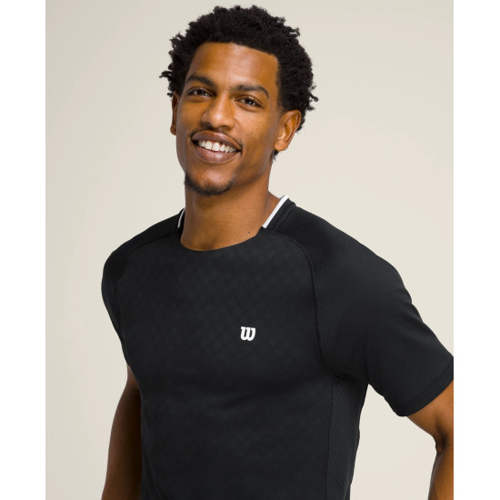 WILSON VĪRIEŠU SPORTA T-KREKLS M SERVE OUT TEE BLACK