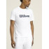 WILSON VĪRIEŠU T-KREKLS M UNISEX TEAM GRAPHIC TEE BRIGHT WHITE SCRIPT