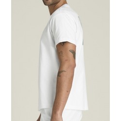 WILSON VĪRIEŠU T-KREKLS M CLASSIC COTTON GRAPHIC BRIGHT WHITE