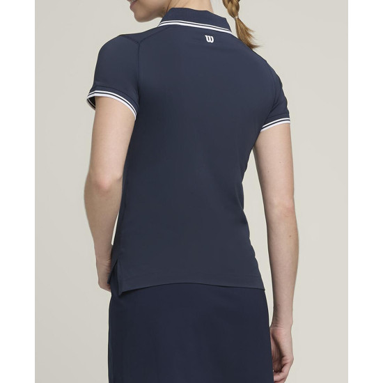 W TEAM POLO CLASSIC NAVY