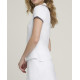 W TEAM POLO BRIGHT WHITE