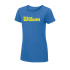 W T-SHIRT SCRIPT COTTON TEE