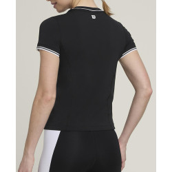 W TEAM SEAMLESS TEE BLACK