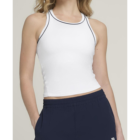 W TEAM TANK BRIGHT WHITE