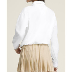 W DAVENPORT WOVEN POP OVER BRIGHT WHITE
