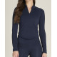 W BASELINE HALF_ZIP CLASSIC NAVY