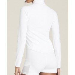 W BASELINE HALF_ZIP BRIGHT WHITE WW00556531WTA