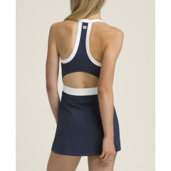W RALLY HALTER UNLINED DRESS CLASSIC NAVY