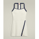W RALLY HALTER UNLINED DRESS SANDRIFT
