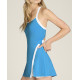 W RALLY HALTER DRESS WAVE