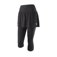 W SEAMLESS CAPRI SKORT BLACK