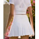 W MIDTOWN TENNIS SKIRT BRIGHT WHITE